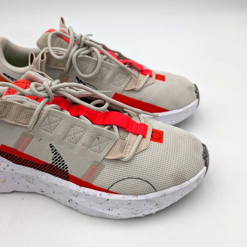Nike Crater Impact Running Shoes Women's Light Bone/Bright Crimson Sz US9.5 EU41 - Picture 9 of 14
